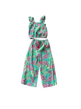 Tommy Bahama Floral Multicolor Sundress — Pink, Green, Coral